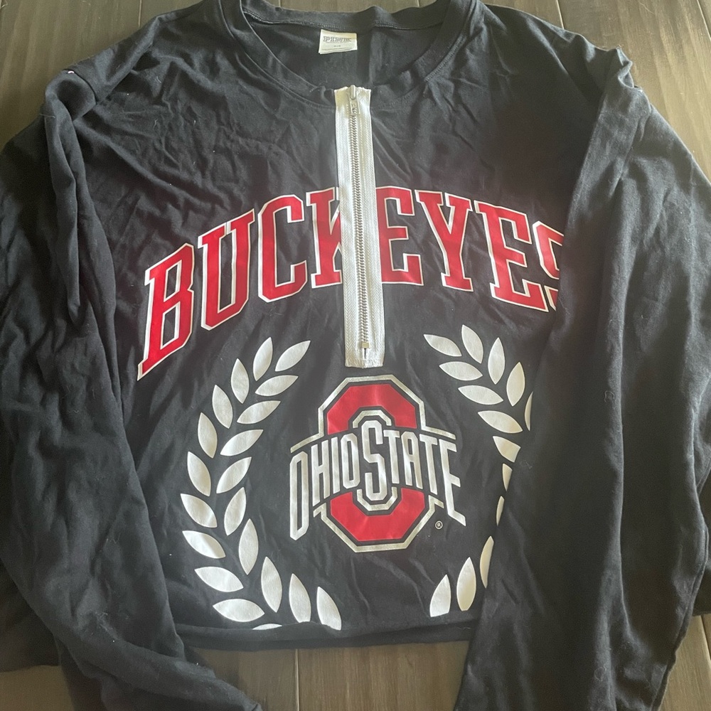 PINK Ohio State long sleeve